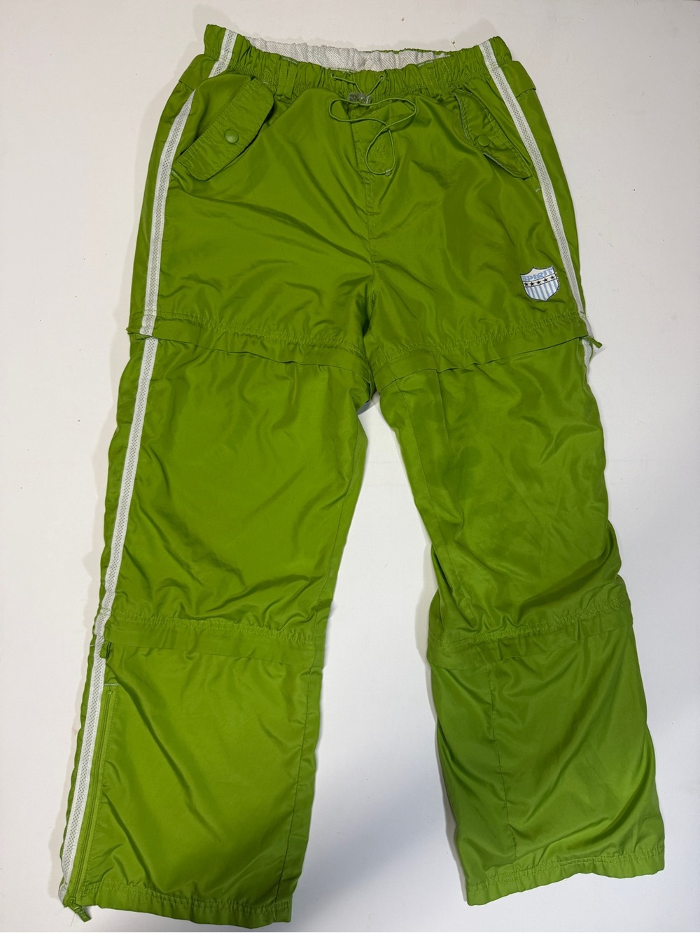 Arizona Jean Company Lime Green Convertible Joggers